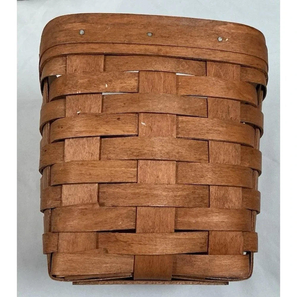 Workshops of Gerald E Henn Basket 1995 Workshops Warren Ohio Handwoven Wood 6